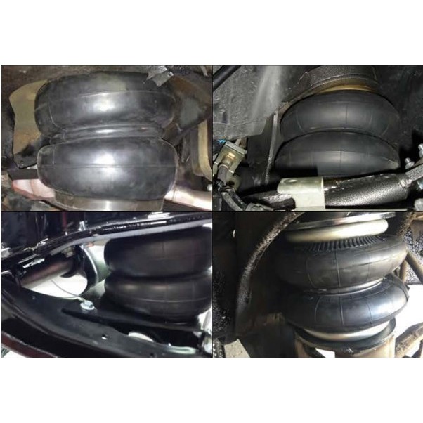 2600IB 1/2NPT SINGLE PORT SUSPENSION AIRBAGS D2600 DOMINATOR 58616 TRIDE SPRINGS AIR RIDE SPRINGS