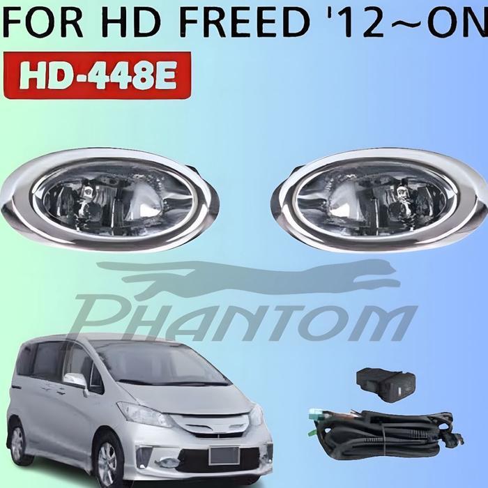 FOG LAMP FOGLAMP LAMPU KABUT LED DRL HD-448E HONDA FREED FRED 2012 FORSALE