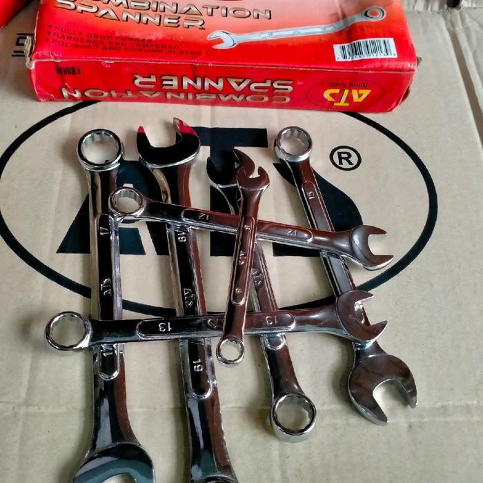 "New" kunci ring pas Ats satuan kunci pas ring Ats kunci pas