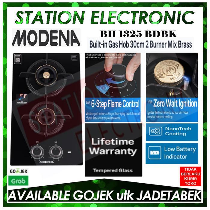 Kompor Gas Modena Bh 1325 Bdbk / Modena Bh 1325Bdbk / Modena Bh1325 Bd