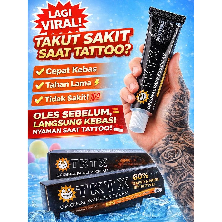 Takut Sakit Saat Tattoo? Tktx Bikin Langsung Kebas