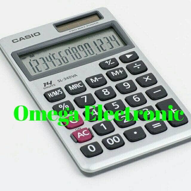 Best Seller Casio Sl-340Va - Kalkulator Pocket Calculator Sl 340 Va