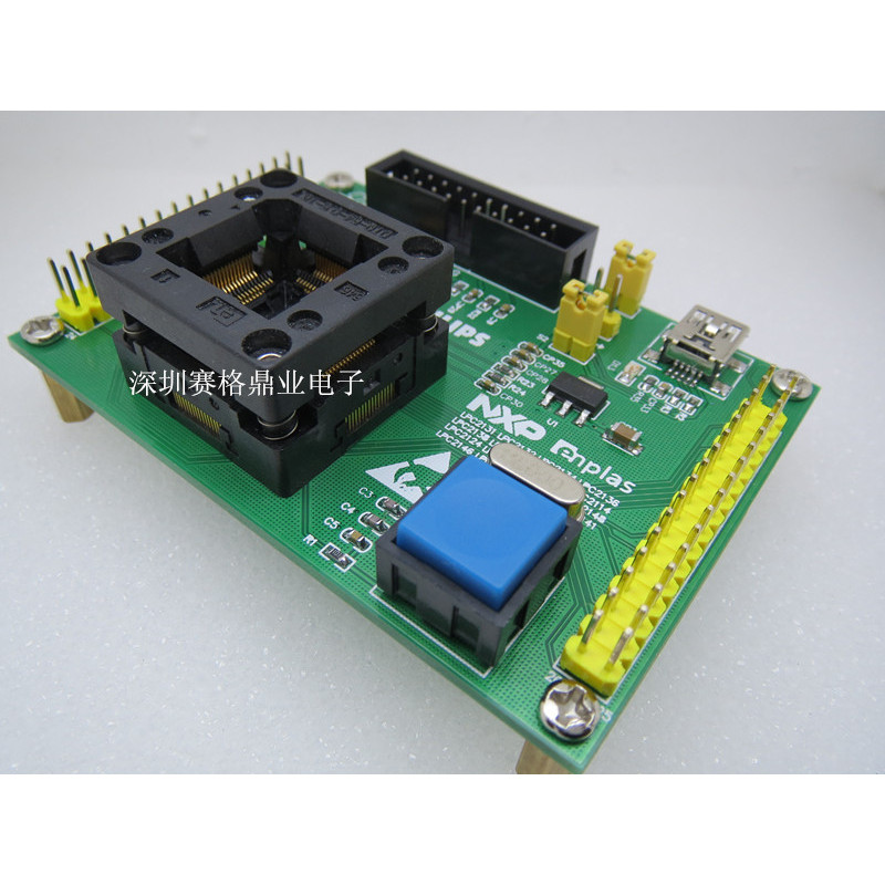 OPENTOP 100%NEW&ORIGINAL ENPLAS OTQ-64-0.5-16 LQFP64 IC BURNING SEAT ADAPTER TESTING SEAT TEST