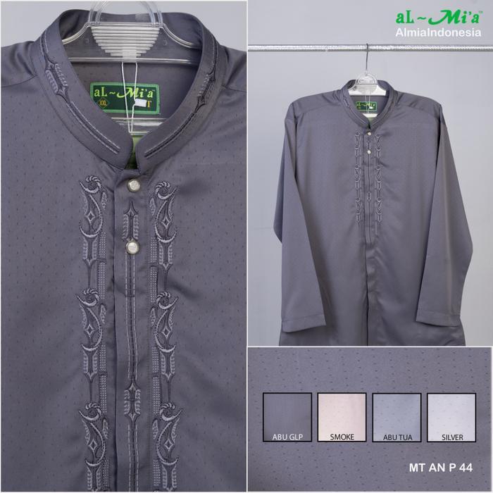 Baju Koko Al-Mia ANP-44 Jumbo Lengan Panjang