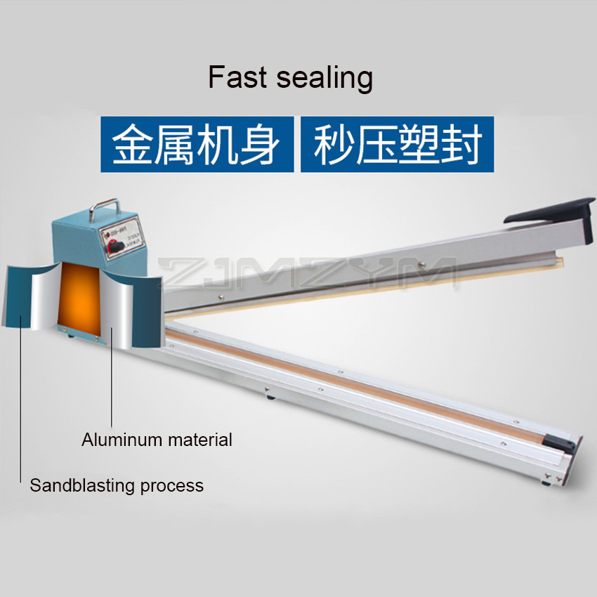 FRN-600 Commercial Vacuum Sealing Machine Hand Pressure Sealer Manual Heat Sealing Machine Plastic
