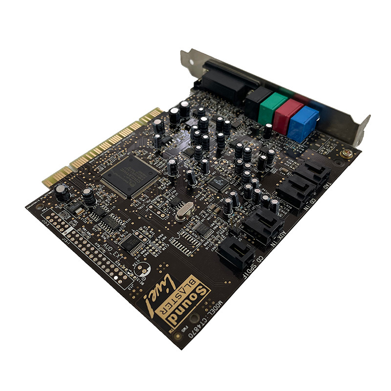 Original for CREATIVE CT4870 PCI 4.1 SOUND CARD support xp/win7 WORKING GOOD