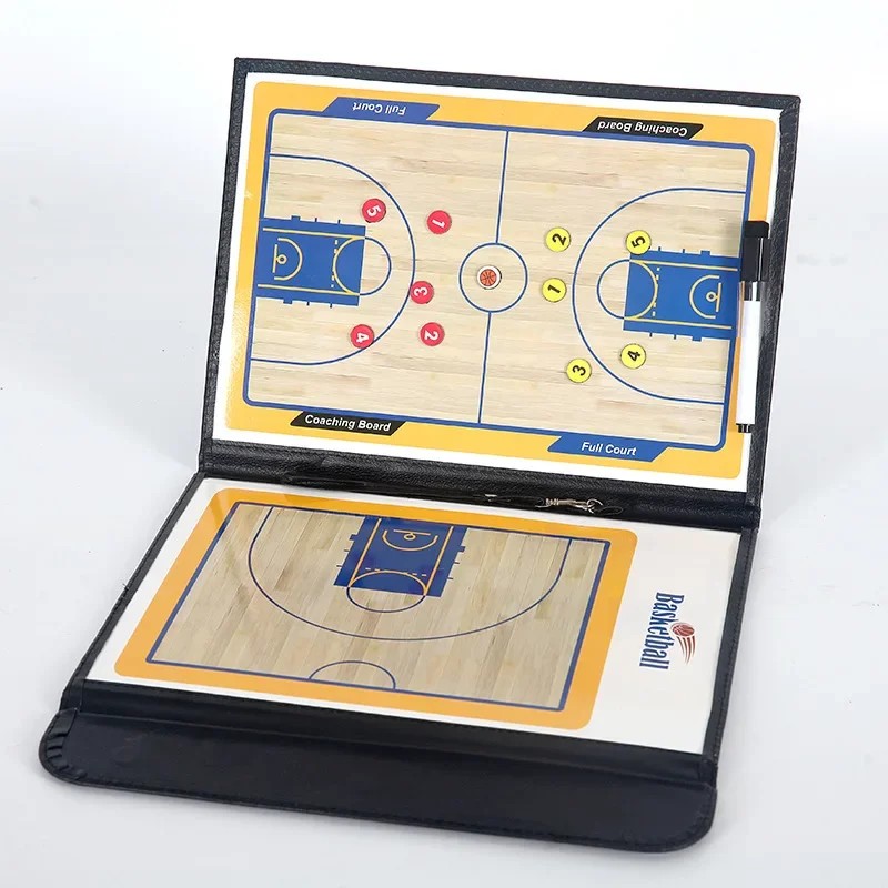 Magnetic Basketball Tactical Board Folding Tactical Basketball Coach Board Portable Competition Game