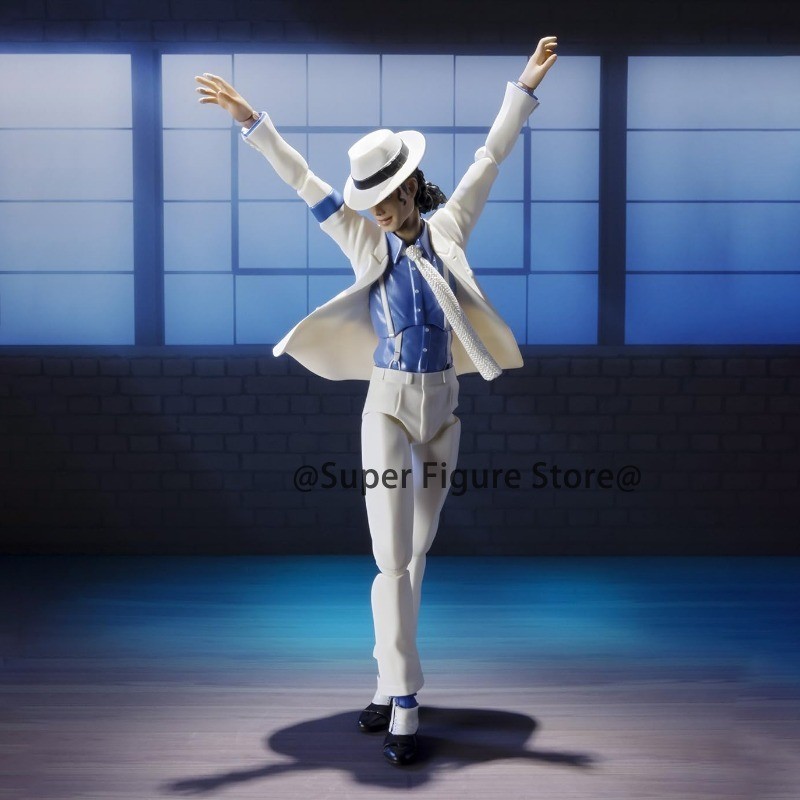 Shf Michael Jackson Smooth Criminal Action Figure Model Toys PVC Movable Collection Anime Jackson