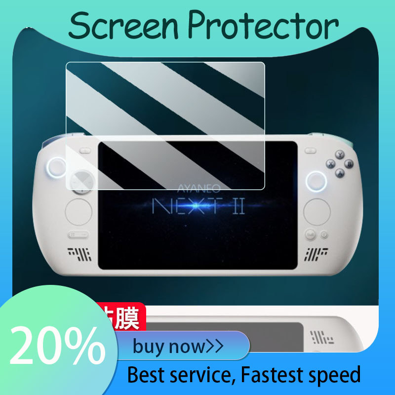 For AYANEO NEXT II Game Console, Landscape Screen Protector 9.06in Screen Protector High-definition