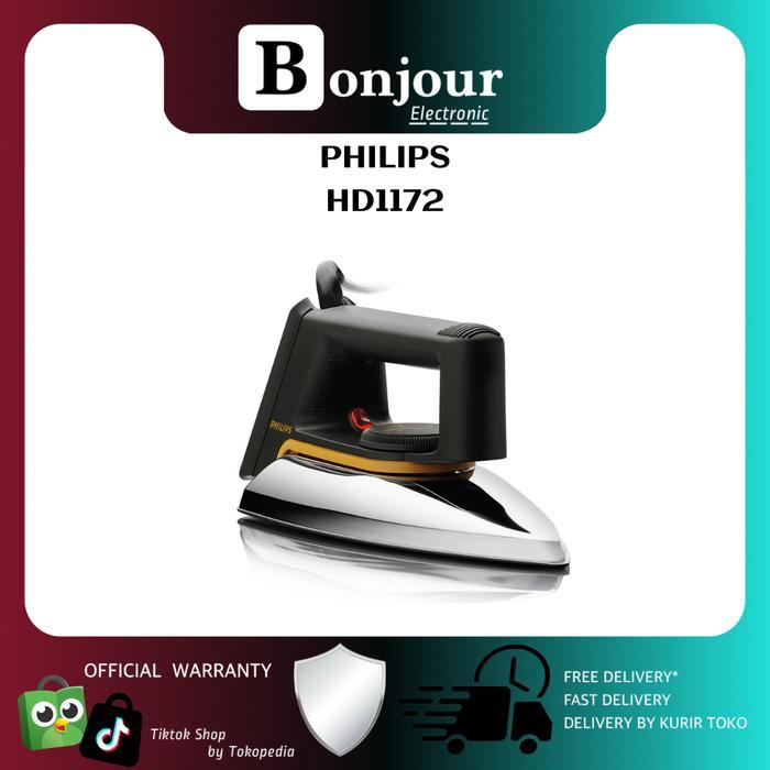 NEW PORODUK SETRIKA KERING KLASIK PHILIPS HD1172 SETRIKAAN CLASSIC PHILIPS HD 1172
