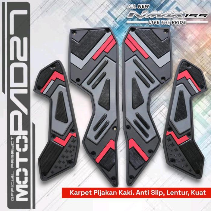 karpet motor new Nmax 2020 - 2023 karpet pijakan kaki new Nmax 2020 - 2023