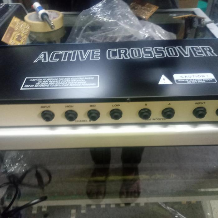 Kit Aktif Crossover 4 Way Sudah Jadi Tinggal Cek Sound Terjamin