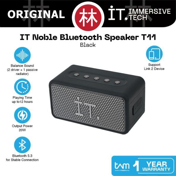 IT iBox T11 Noble Bluetooth Speaker Balance Sound Support Link 2 Devices BT 5.3 20W 12 Jam