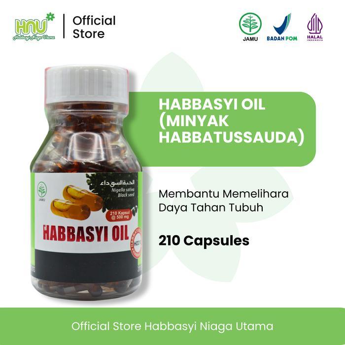 BPOMKapsul Minyak Habbatussauda Ethiopia Habbasyi Oil Original