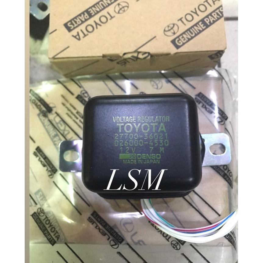 Voltage regulator / ket out regulator assy Toyota Kijang 7k, 5k bensin