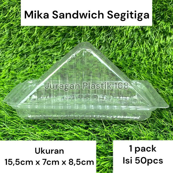 MIKA SANDWICH / MIKA SEGITIGA / PLASTIK SANDWICH / MIKA ROTI