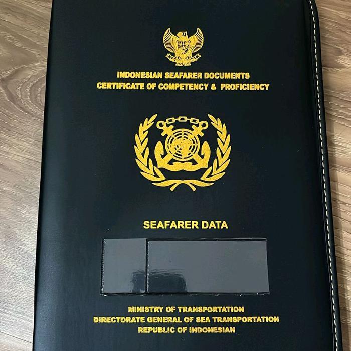Map Dokumen Pelaut Premium Map Dokumen Keeper Resleting Dokumen File, Sertifikat Pelaut, Buku
