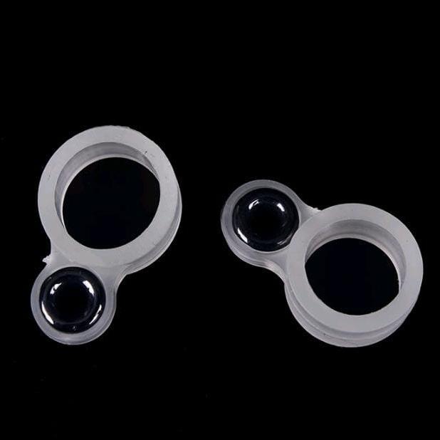 14 Pcs , 1-14Pcs Ring Guide Joran Pancing Bahan Silikon