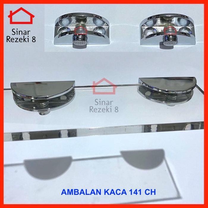 Ambalan Kaca Jepit 141 CH / Tatakan Penyangga Kaca Penjepit Ambalan .