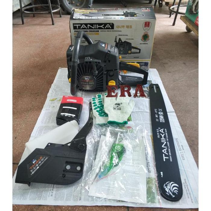 PROMO TANIKA - Chainsaw TNK 007 22” Mesin Gergaji Pohon Kayu 22 Inci Alat Potong Kayu 22 INCH SINSO 