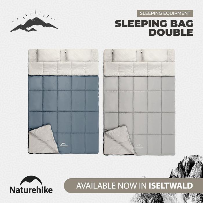 Sleeping Bag Naturehike Double Cotton NH21MSD05 With Pillow