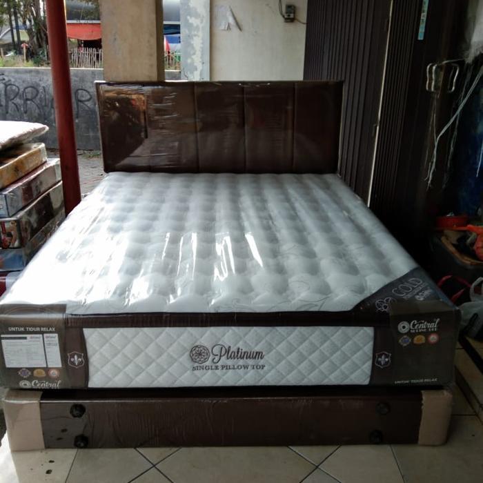 Ori Set Central Platinum gold 180x200 Sand Bianca kasur spring bed