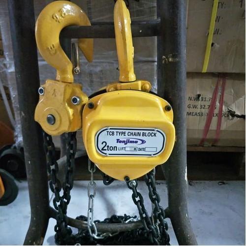 CHAIN BLOCK 2 TON 10 METER TAKEL 2 TON 10 METER Tenjima