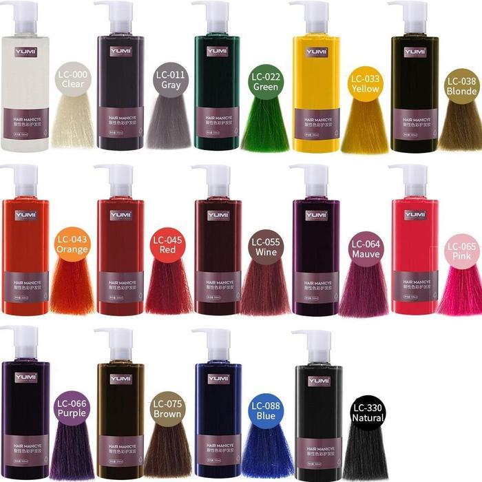 Siap Kirim (BISA COD) YUMI HAIR COLOR PEWARNA RAMBUT MANICURE YUMI TANPA CAMPURAN PEROXIDE YUMI HAIR