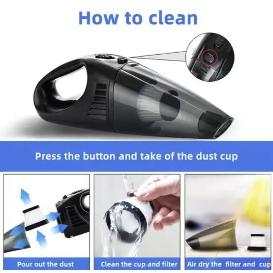 VAKUM CLEANER MOBIL CAR VACUUM CLEANER PORTABLE PENYEDOT DEBU KARPET