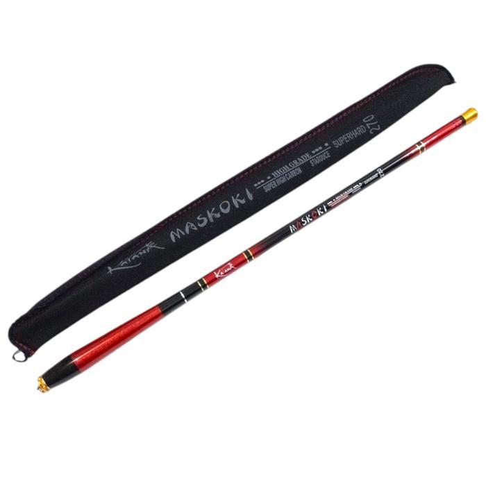 Ready - Joran Tegek Pancing Carbon Katana Maskoki Ruas Pendek -Gratisongkir