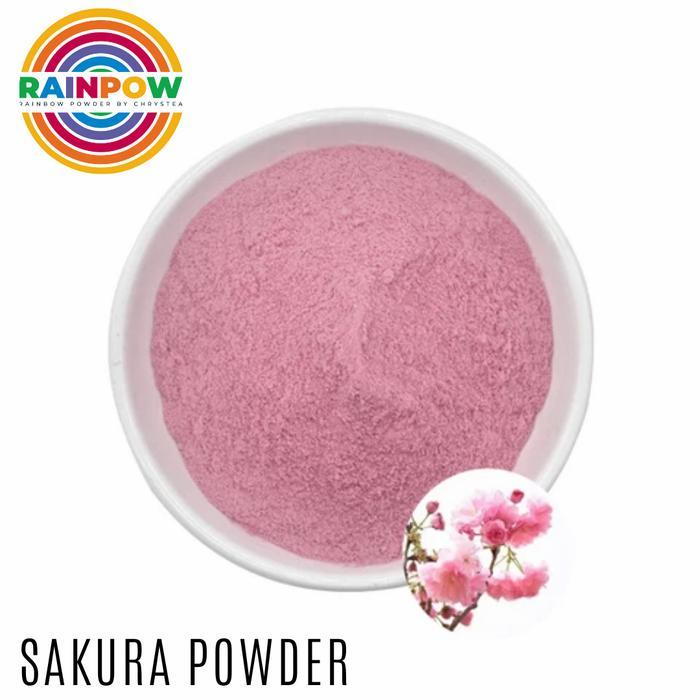 Chrystea Rainpow Sakura Powder (Bubuk Bunga Sakura) Terlaris