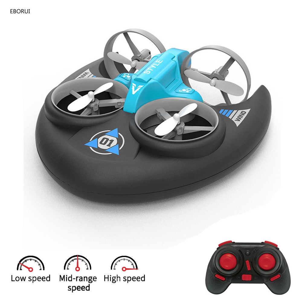 JJRC H101 RC Drone 3 in 1 RC Drone Boat Vehicle w/ Flying