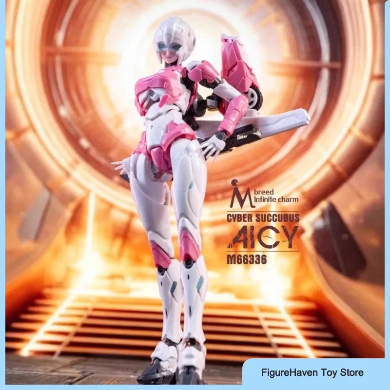 Meili Infinity M66336 17cm Arcee Transformer Assembly Model Kit Doll Desktop Ornament Robot Toys