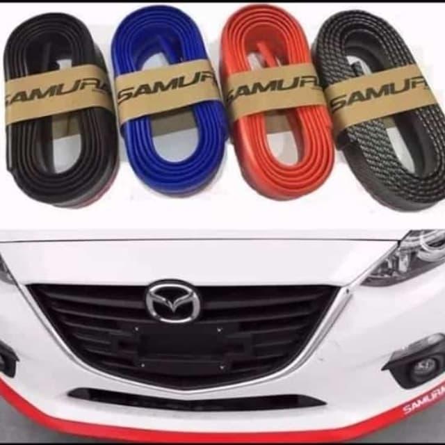 LIPS BUMPER MOBIL SAMURAI CARBON - LIST BODY SAMURAI CARBON HARGA SPESIAL