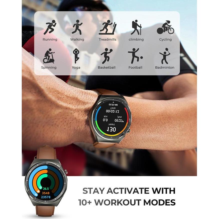 Aukey Smartwatch 2 Ultra Sw-2U Gray Amoled Display Bluetooth Call Ip68