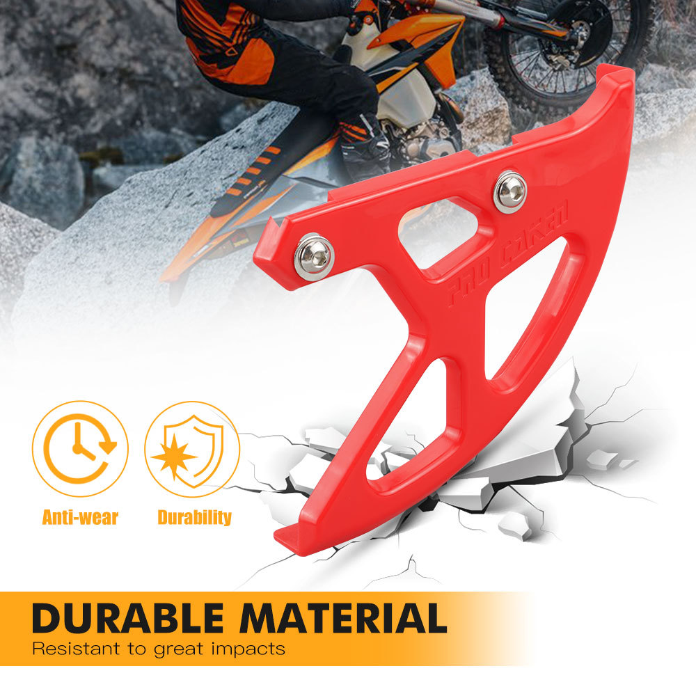 NICECNC REAR BRAKE DISC COVER FOR HONDA CRF250R CRF450R CRF250X CRF450X CRF250RX CRF450RX 2002-2022