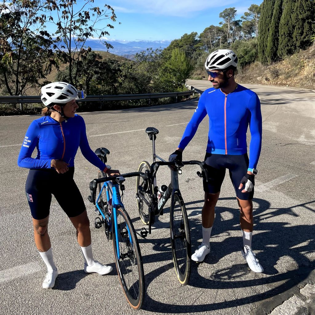 DAREVIE Cycling Jersey Man Cool Technology PRO Level Long Sleeve Man Cycling Maillot Anti UV Double