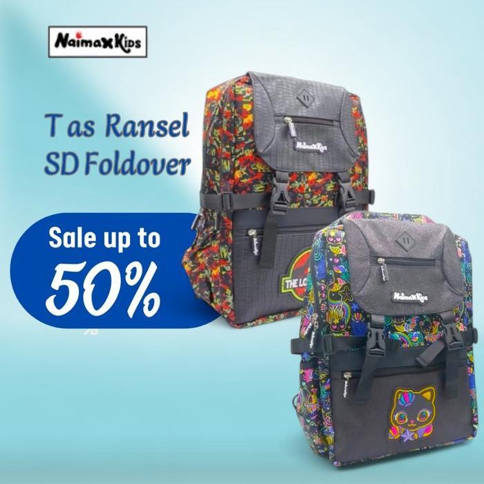Tas Ransel Naimax Kids Naimax Kids Foldover Backpack Fashion