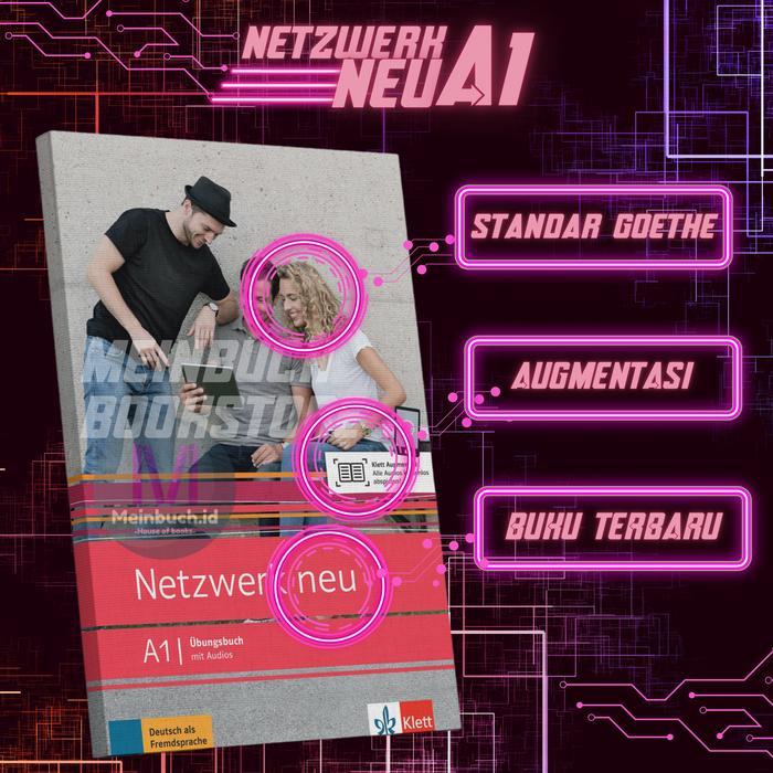 Buku Netzwerk Neu A1 Bahasa Jerman Netzwerk Neu resmi 100% asli