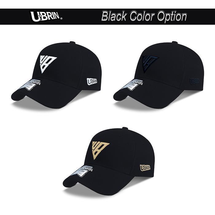 u.brin topi baseball ub8005 original ub logo initial style ubrin hat cap casual distro fashion