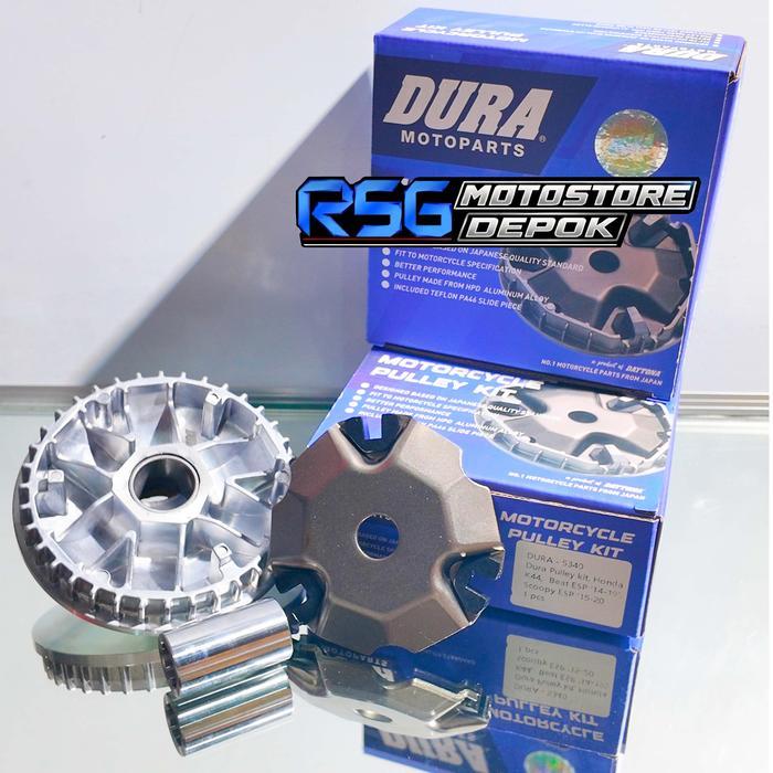 PULLEY PULLY KIT DEPAN DURA DAYTONA 5340 BEAT ESP K44 SCOOPY ESP