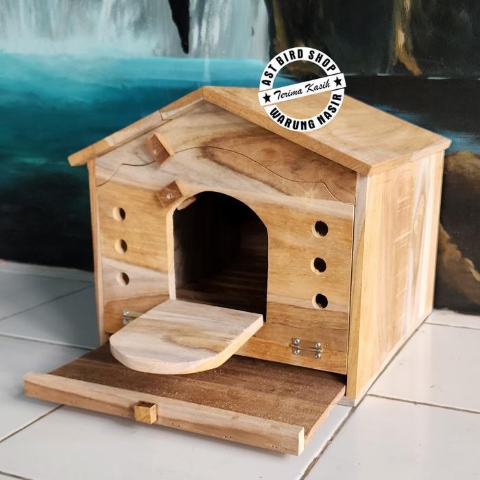 Gupon Rumah Merpati Kandang Burung Dara Bahan Full Jati Best Seller