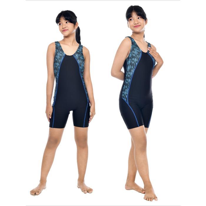 Baju Renang Atlet Perempuan/Baju Renang Anak Tanggung Usia 8-13 Tahun Diving Renang #Gratisongkir