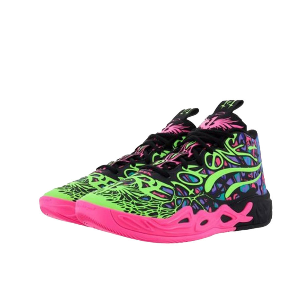 Puma MB.04 Men's Basketball Shoes Signature LaMelo Ball Responsive Cushioning Lockdown Support for