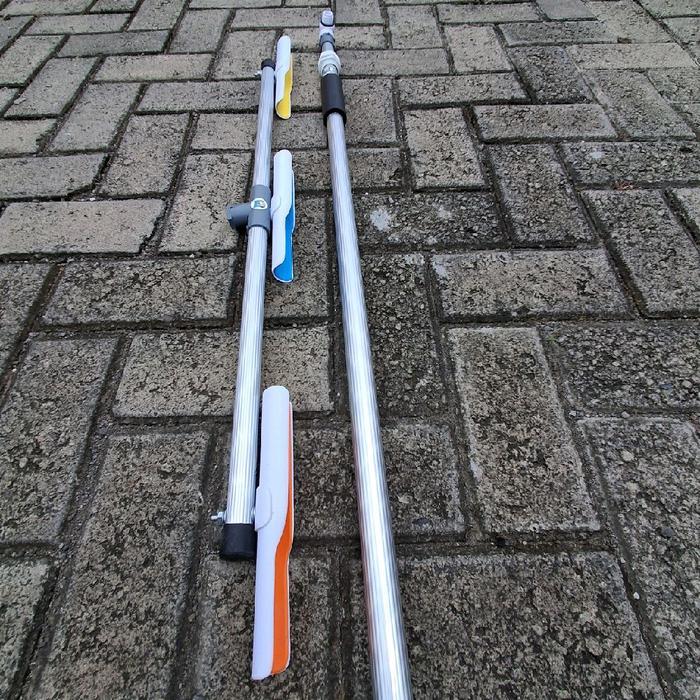 Ready Jagrak Tegek Joran 2 Multifungsi Bisa Buat Mancing Ngobok Atau Di Darat Panjang 200M Bahan