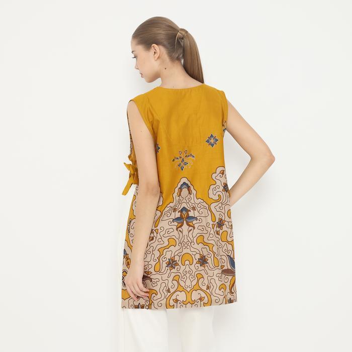 Winggo Viola Batik Outer With Side Bow