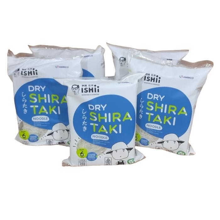 Mie Mi Shirataki Sirataki Porang Konnyaku Konjac Konyaku Noddle Kering Untuk Diet 200 Gram (Pack)