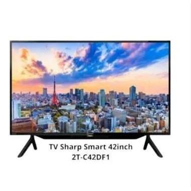 LED Smart TV Sharp 42 Inch 2T-C42DF1I FHD 2K TV Sharp C42DF1I 42 Inci