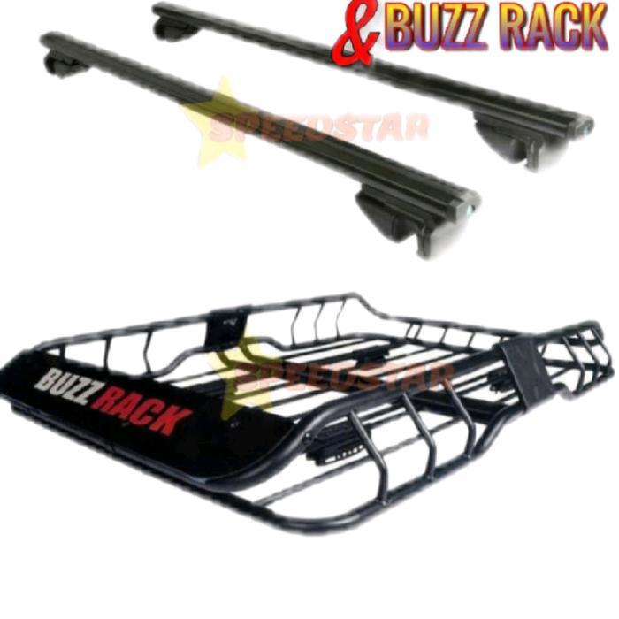 Roof rack roofrack bagasi atas mobil toyota all new rush model buzz rack