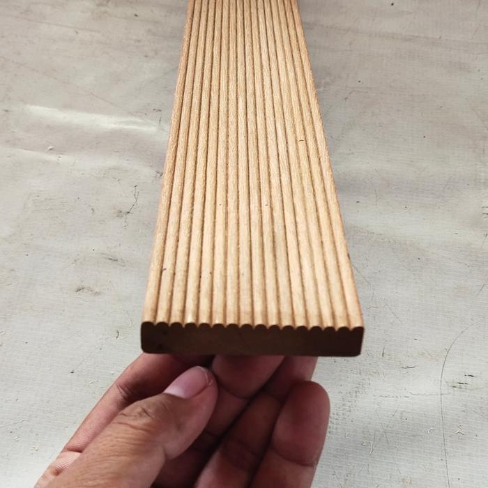 "New" Decking kayu bengkirai / lantai kayu / papan bengkirai